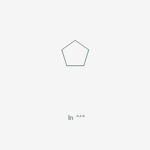 Chemical structure of Cyclopentadienylindium