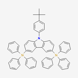 Chemical structure of CzSi
