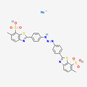 Chemical structure of Thiazol Yellow G