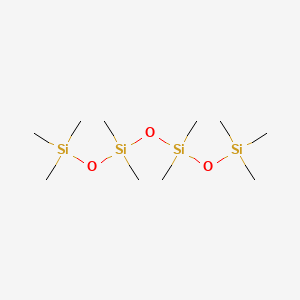 Chemical structure of Decamethyltetrasiloxane