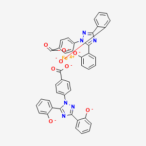 Chemical structure of Deferasirox iron complex