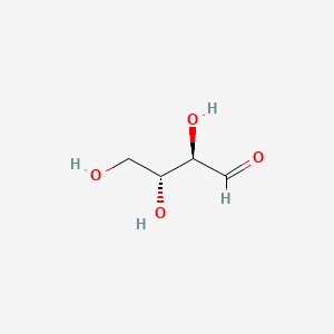 Chemical structure of D-Erythrose