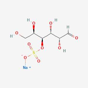 Chemical structure of D-Galactose-4-O-sulfate sodium salt