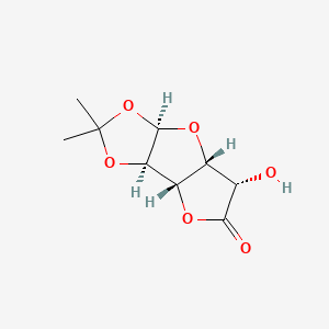 Chemical structure of D-Glucurono-6,3-lactone acetonide