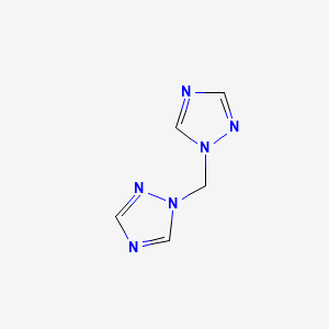 Chemical structure of Di(1H-1,2,4-triazol-1-yl)methane