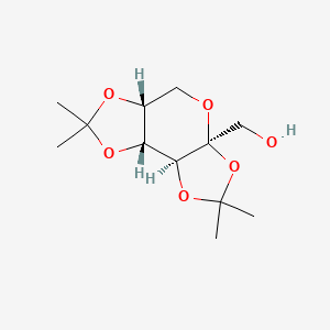 Chemical structure of Diacetonefructose