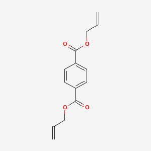 Chemical structure of Diallyl terephthalate