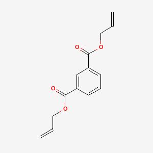 Chemical structure of DiallylIsophthalate