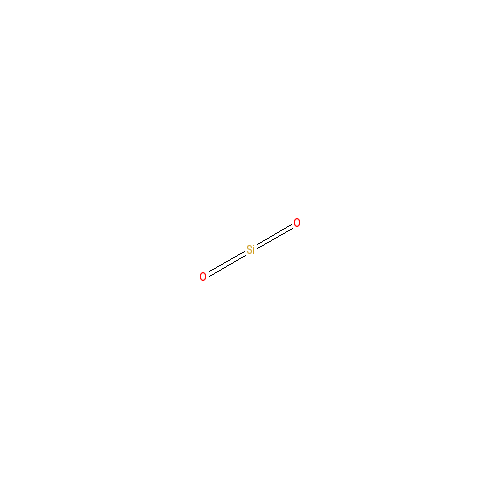Chemical structure of Silica