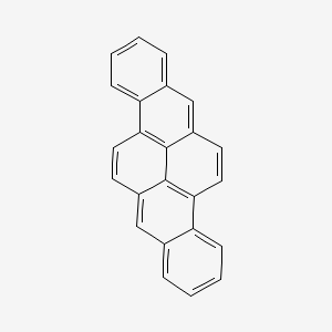 Chemical structure of Dibenzo(a,h)pyrene