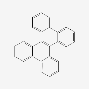 Chemical structure of Dibenzo[g,p]chrysene