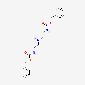 Chemical structure of N,N''-Di-Z-diethylenetriamine
