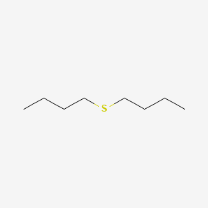 Chemical structure of Dibutyl sulfide