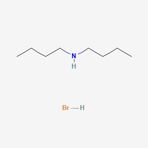Chemical structure of Dibutylammonium bromide