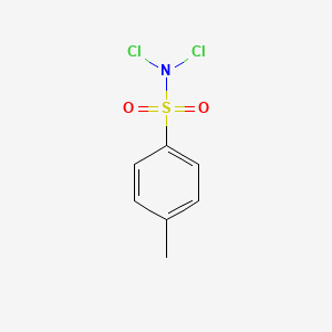 Chemical structure of Dichloramine-T