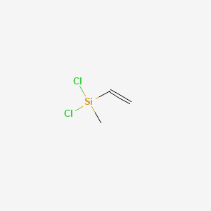 Chemical structure of Dichloromethylvinylsilane
