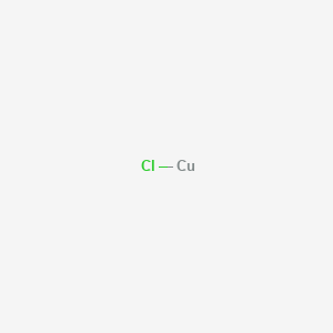 Chemical structure of Cuprous chloride