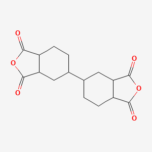 Chemical structure of Dicyclohexyl-3,4,3',4'-tetracarboxylic dianhydride