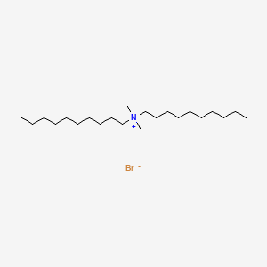 Chemical structure of Didecyldimethylammonium bromide
