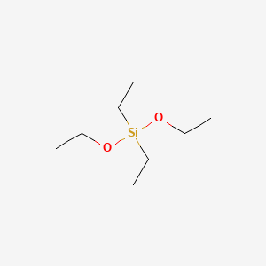 Chemical structure of Diethoxydiethylsilane