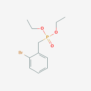 Chemical structure of Diethyl 2-bromobenzylphosphonate