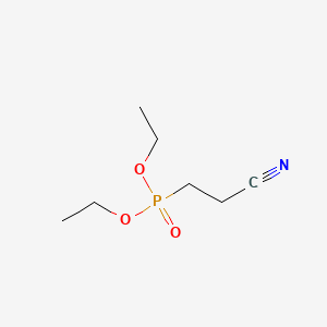 Chemical structure of Diethyl (2-cyanoethyl)phosphonate