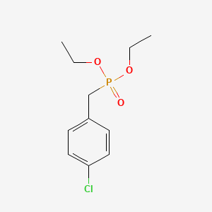 Chemical structure of Diethyl 4-chlorobenzylphosphonate