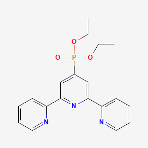 Chemical structure of Diethyl 2,2':6',2''-Terpyridine-4'-phosphonate
