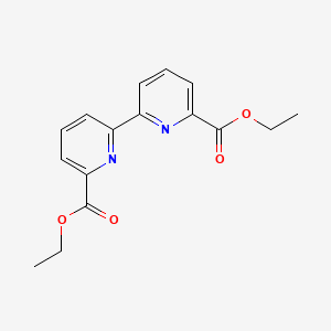 Chemical structure of Diethyl [2,2'-bipyridine]-6,6'-dicarboxylate