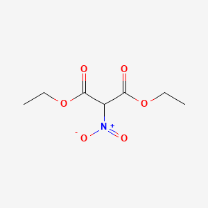 Chemical structure of Diethyl nitromalonate