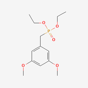 Chemical structure of Diethyl 3,5-dimethoxybenzylphosphonate