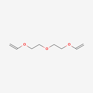 Chemical structure of Diethylene glycol divinyl ether