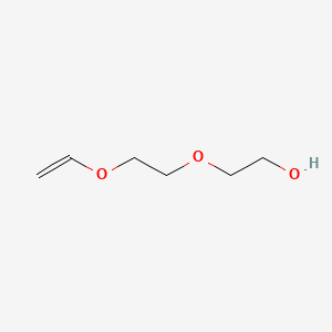 Chemical structure of Diethylene glycol vinyl ether