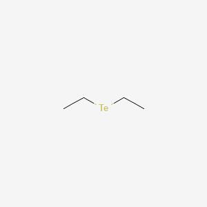 Chemical structure of Diethyltellane