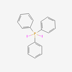 Chemical structure of Diiodotriphenylphosphorane