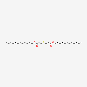Chemical structure of Dilauryl thiodipropionate