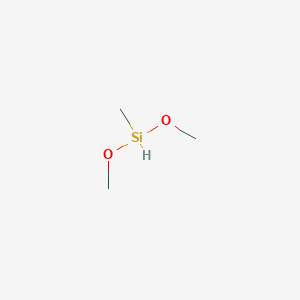Chemical structure of Methyldimethoxysilane