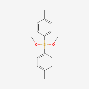 Chemical structure of Dimethoxydi-p-tolylsilane