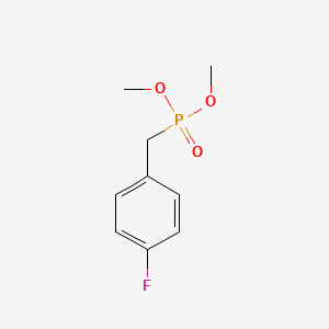 Chemical structure of Dimethyl (4-fluorobenzyl)phosphonate