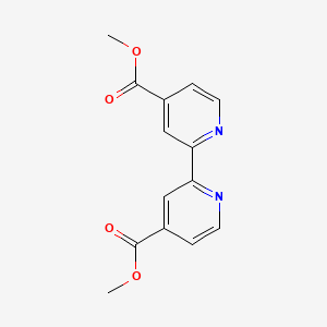 Chemical structure of Dimethyl [2,2'-bipyridine]-4,4'-dicarboxylate