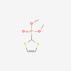 Chemical structure of Dimethyl 1,3-dithiol-2-ylphosphonate