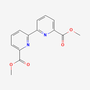 Chemical structure of Dimethyl 2,2'-Bipyridine-6,6'-dicarboxylate