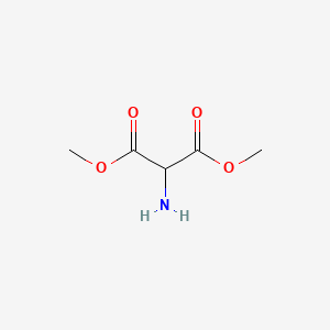 Chemical structure of Dimethyl 2-aminomalonate hydrochloride