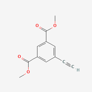 Chemical structure of Dimethyl 5-ethynylisophthalate