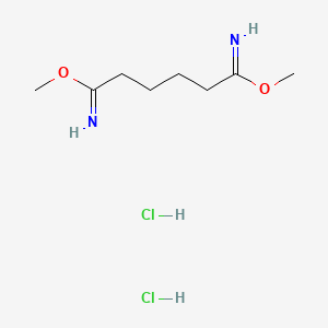 Chemical structure of Dimethyl adipimidate dihydrochloride