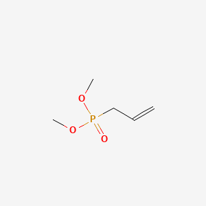 Chemical structure of Dimethyl allylphosphonate