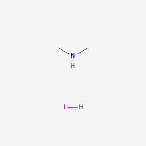 Chemical structure of Dimethylazanium iodide