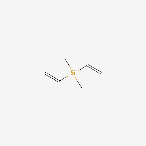 Chemical structure of Dimethyldivinylsilane
