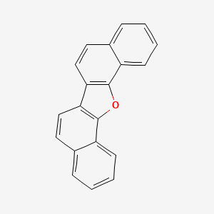 Chemical structure of Dinaphtho[1,2-b:2',1'-d]furan