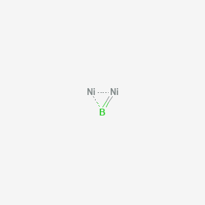 Chemical structure of Dinickel boride